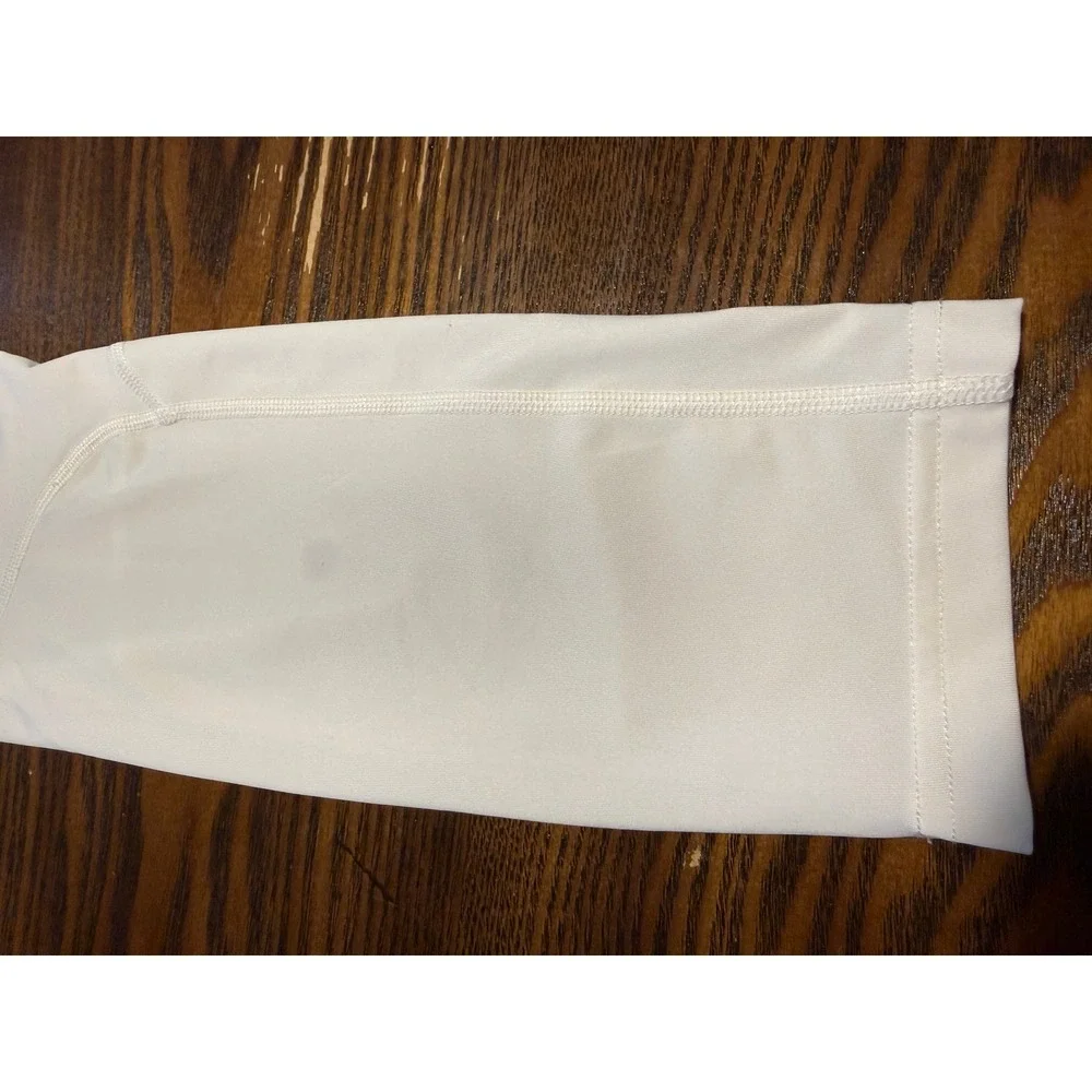 Nike Pro Dri-FIT Mens 3/4 Compression Tights White 838055-100 Size‎ M